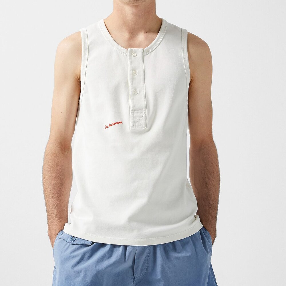 BNWT SS25 JW ANDERSON HENLEY VEST L